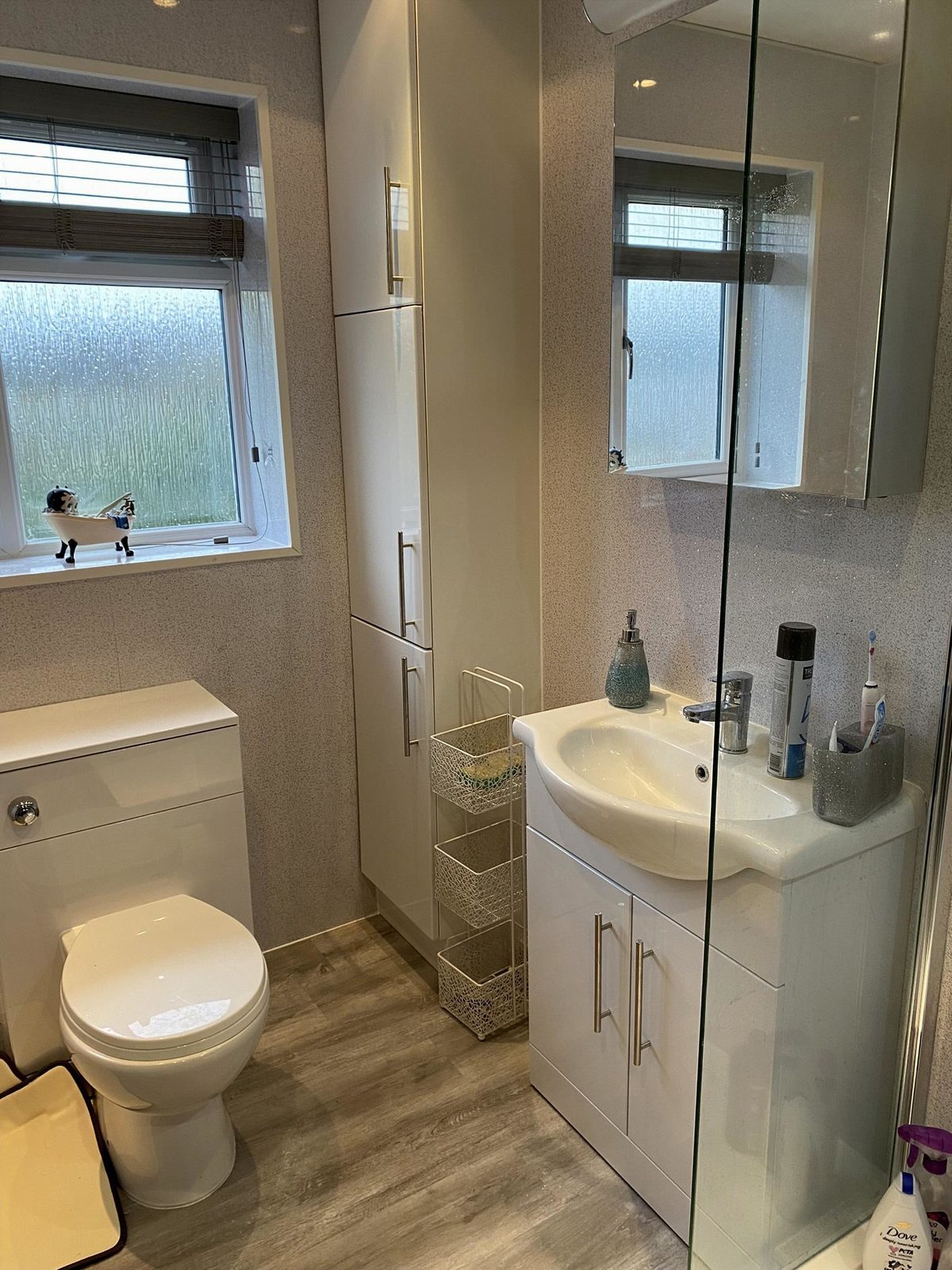 Bathroom renovation Hertfordshire - Full bathroom refit with new suite and wall tiling