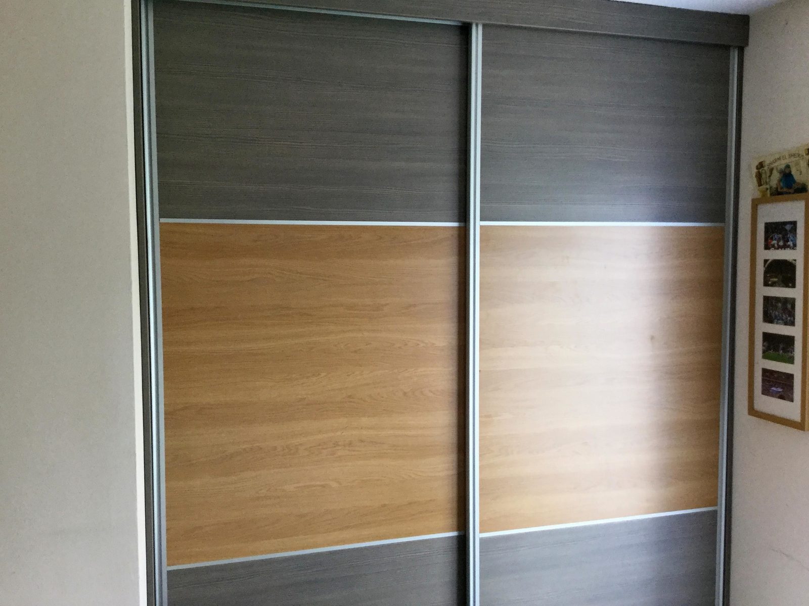 Bedroom wardrobe installation Essex - Custom sliding wardrobe doors with fitted bedroom storage